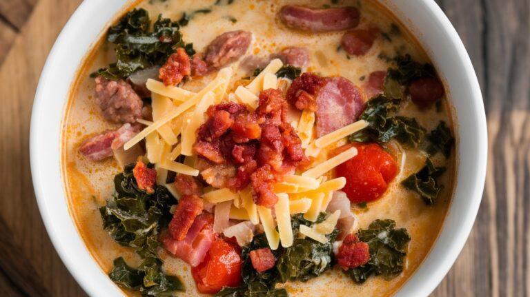 Keto Zuppa Toscana Soup